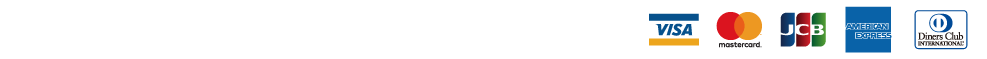各種クレジットカードをご利用いただけます。 各種クレジットカードをご利用いただけます。
