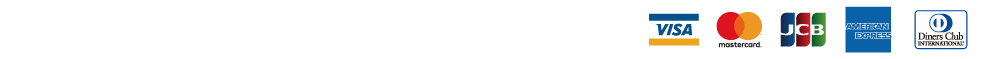 各種クレジットカードをご利用いただけます。